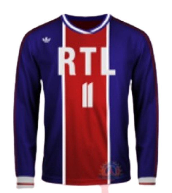 Primera equipación de Paris Saint-Germain 77-78