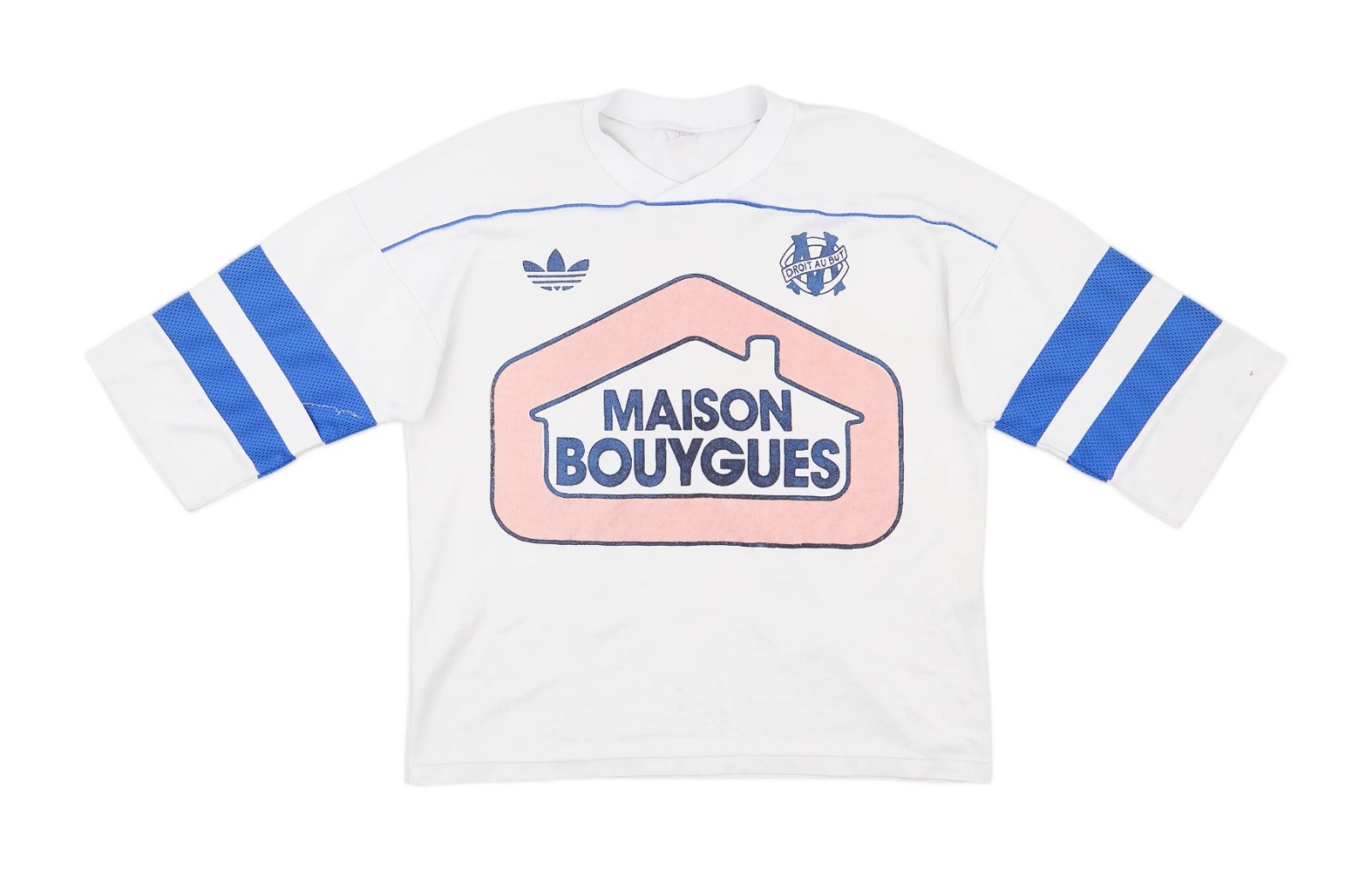Equipación Local de Olympique de Marsella 87-88