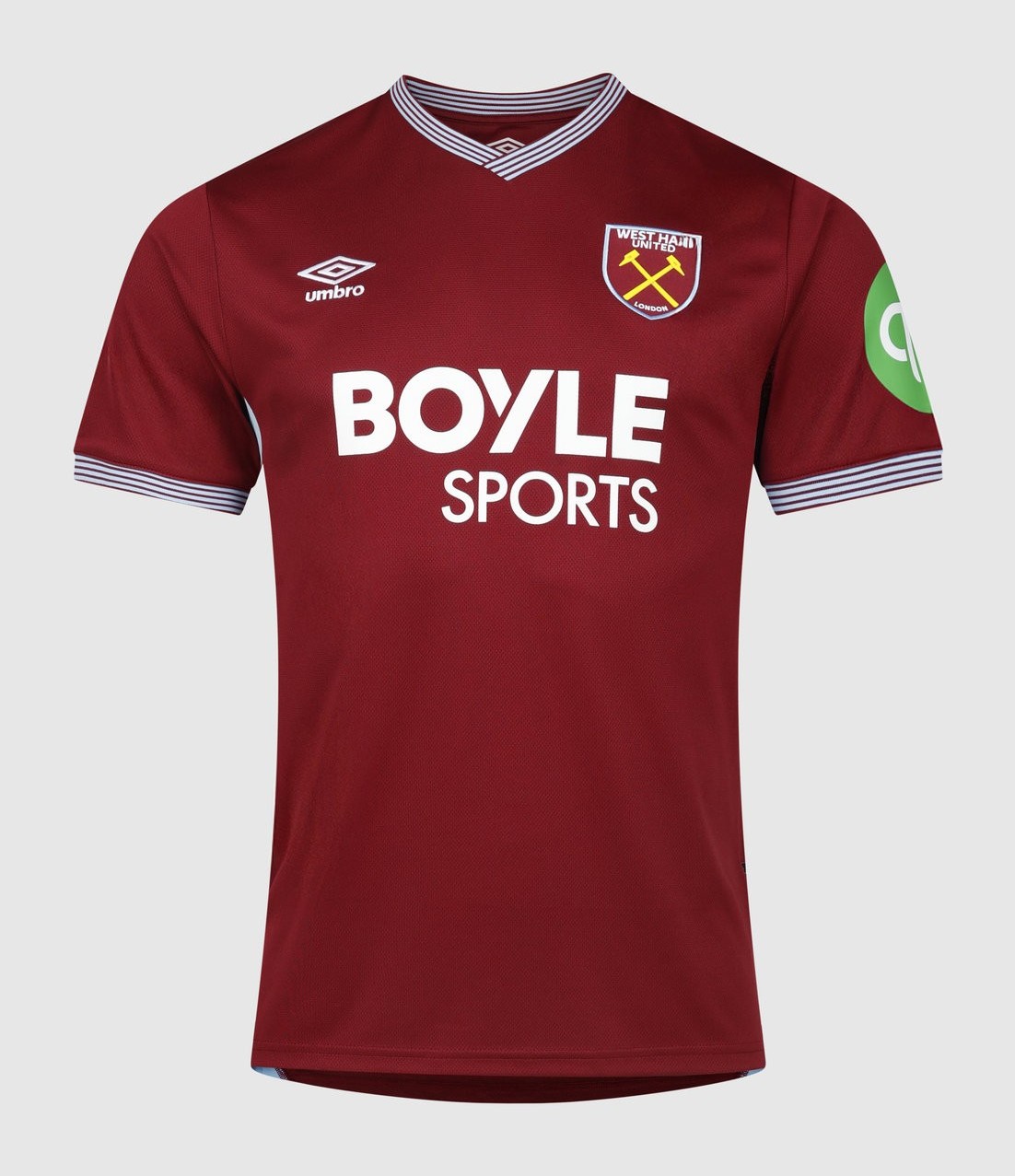 Primera equipación de West Ham United 25-26