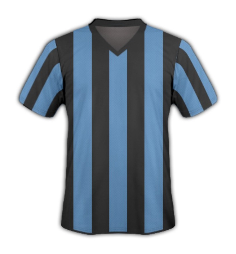 Primera equipación de Inter de Milán 1921-22