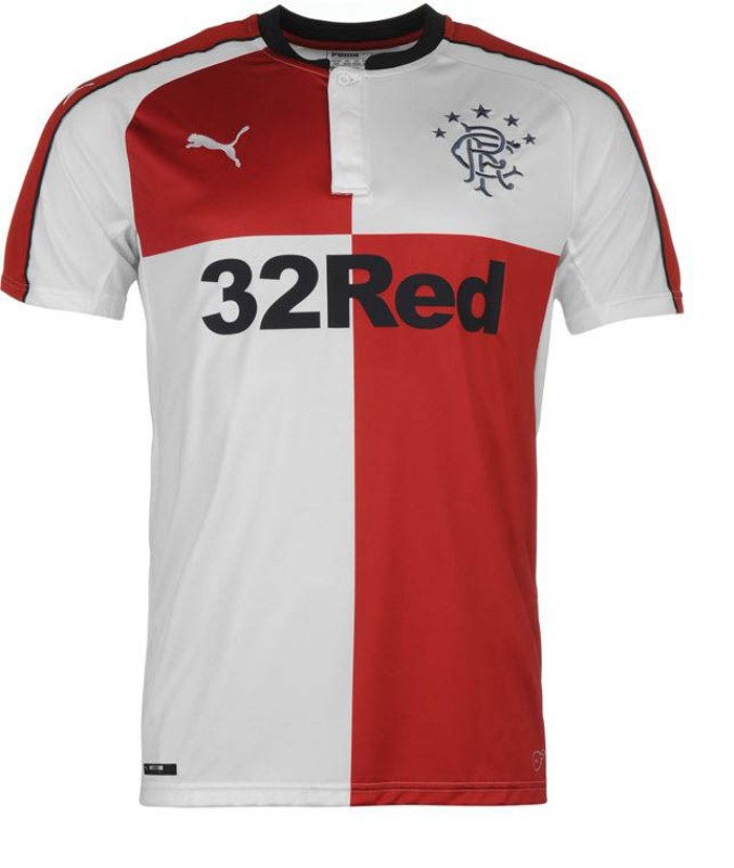 Segunda equipación de Glasgow Rangers 16-17