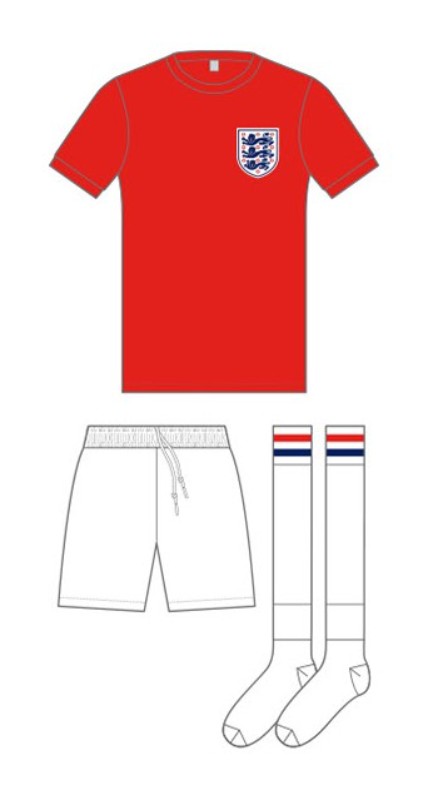 Inglaterra 1963 Visitante 3