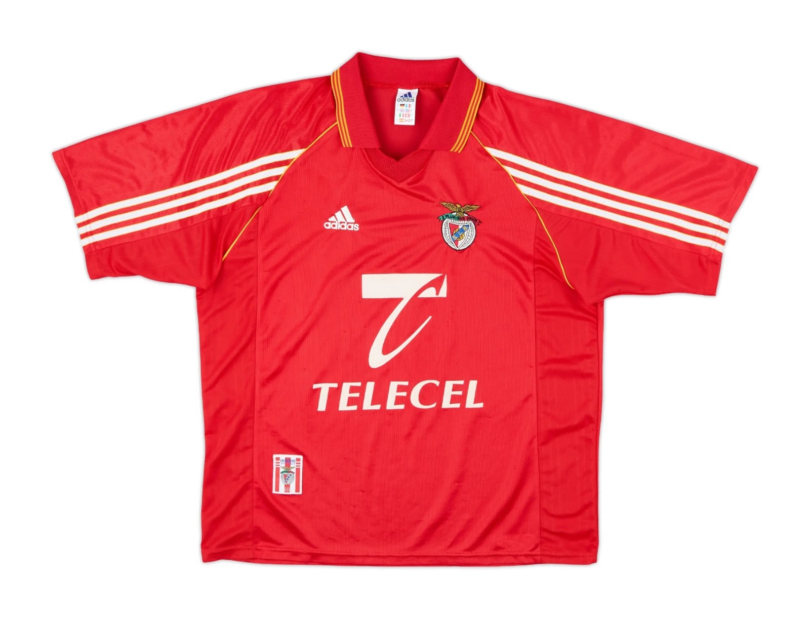 Primera equipación de Benfica 98-99
