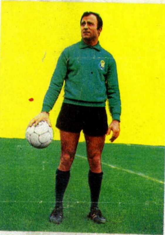 Equipación de portero de Oporto 71-72