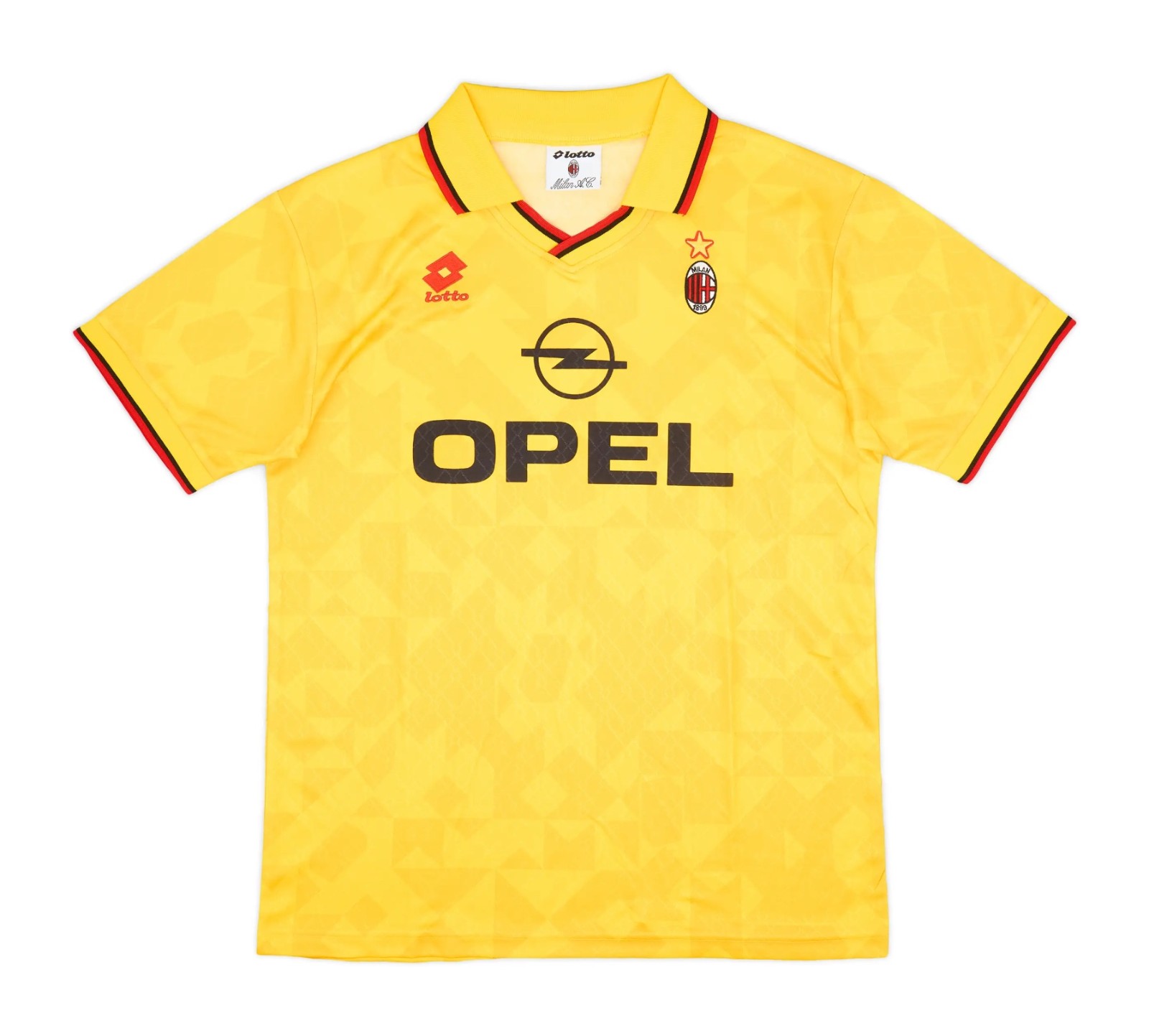 Tercera equipación de Milan 95-96