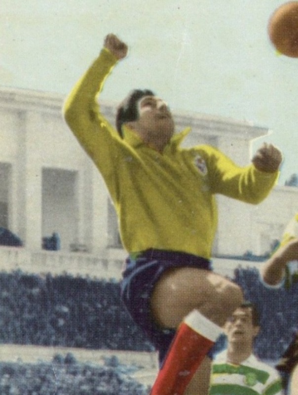 Equipación de portero de Benfica 57-58