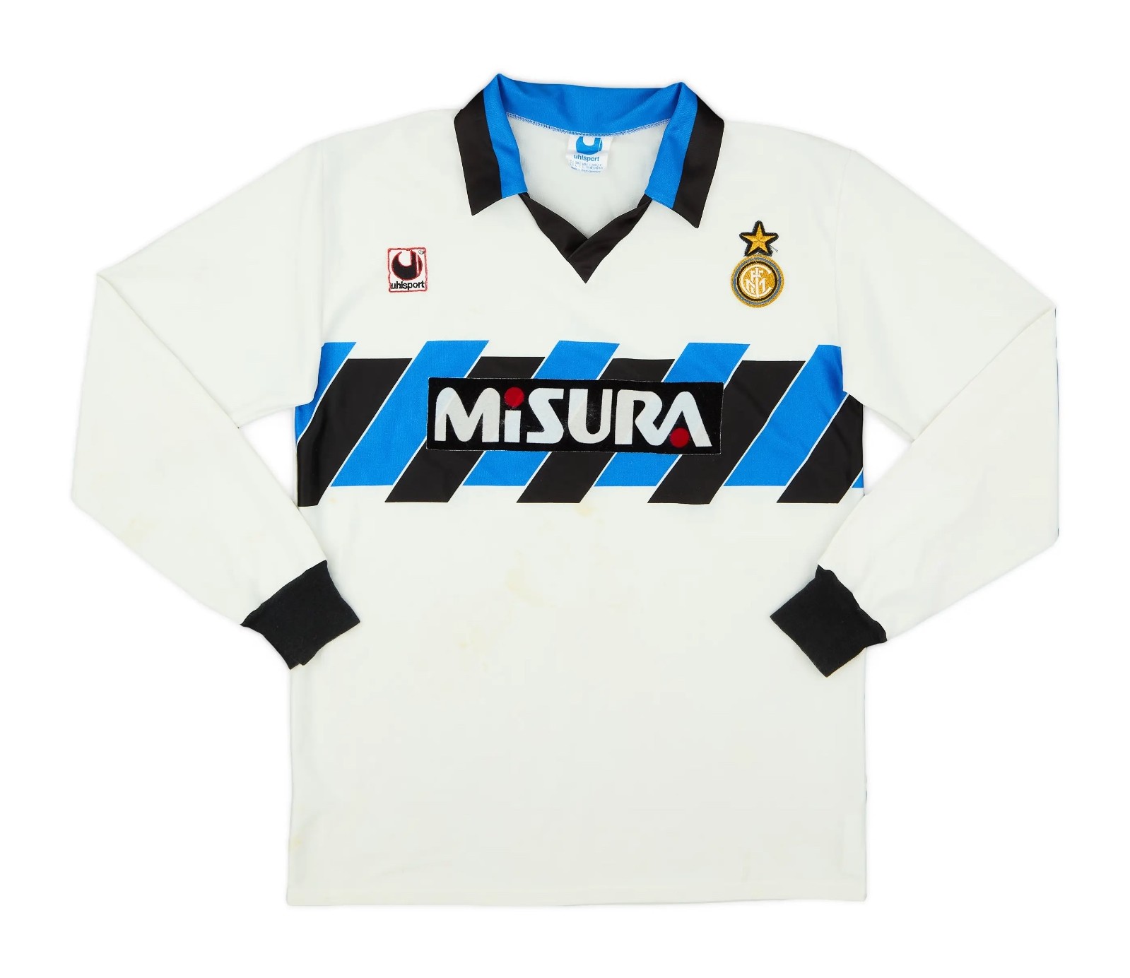 Segunda equipación de Inter de Milán 90-91