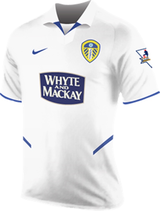 Primera equipación de Leeds 03-04