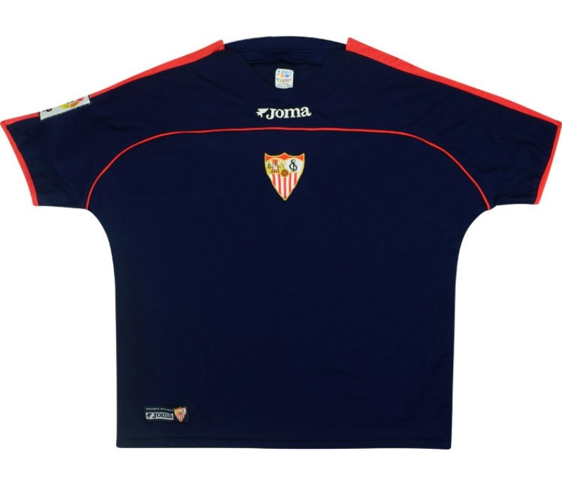 Tercera equipación de Sevilla FC 02-03