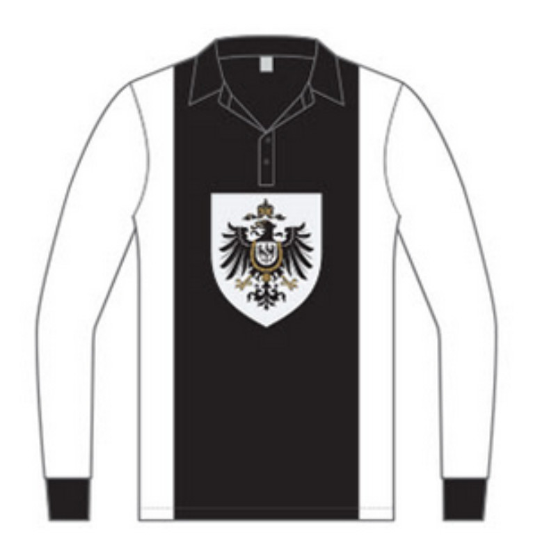 Primera equipación de Alemania 1908