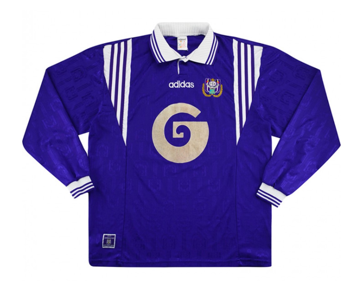 Primera equipación de Anderlecht 96-97