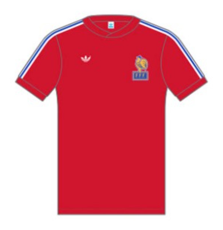 Tercera equipación de Francia 1972