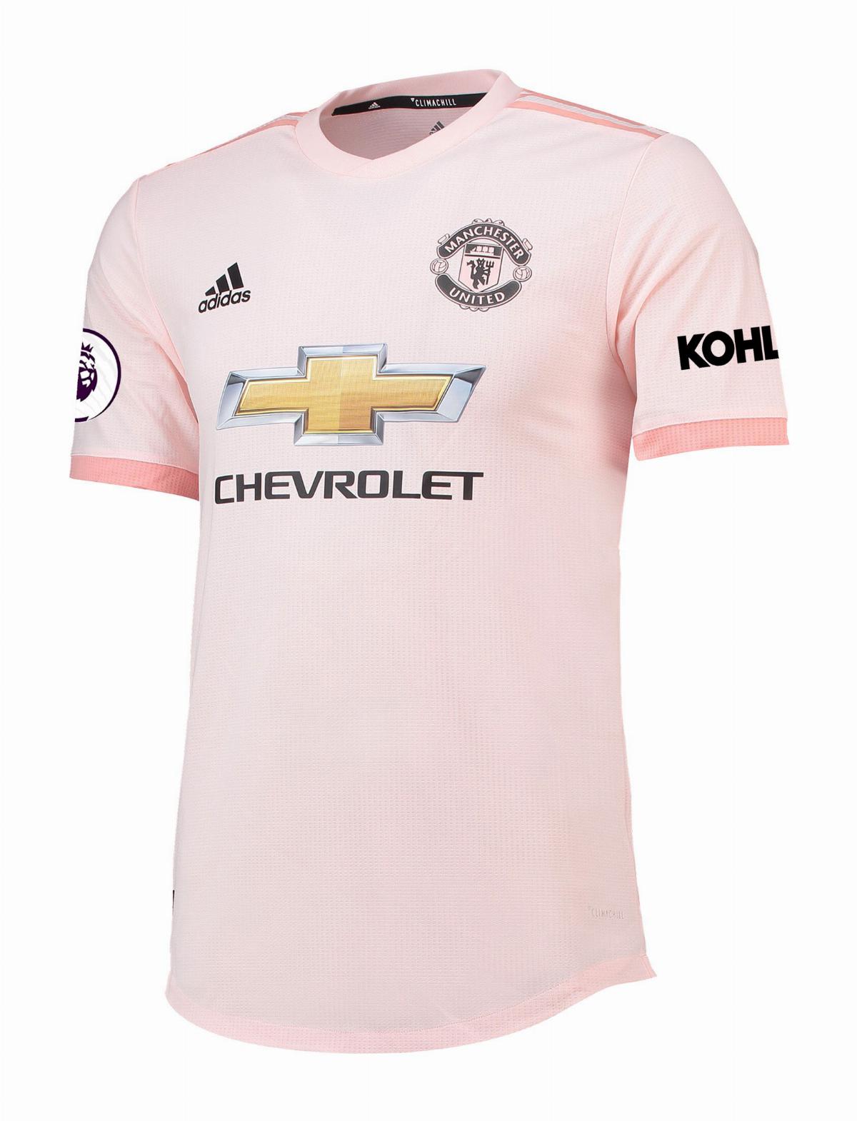 Segunda equipación de Manchester United 18-19