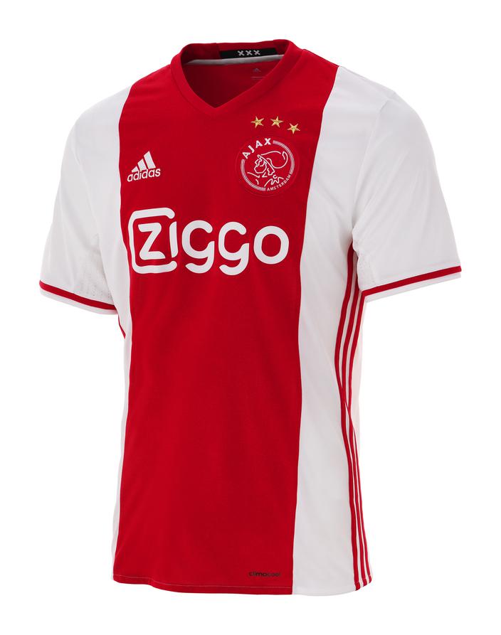Primera equipación de Ajax 16-17