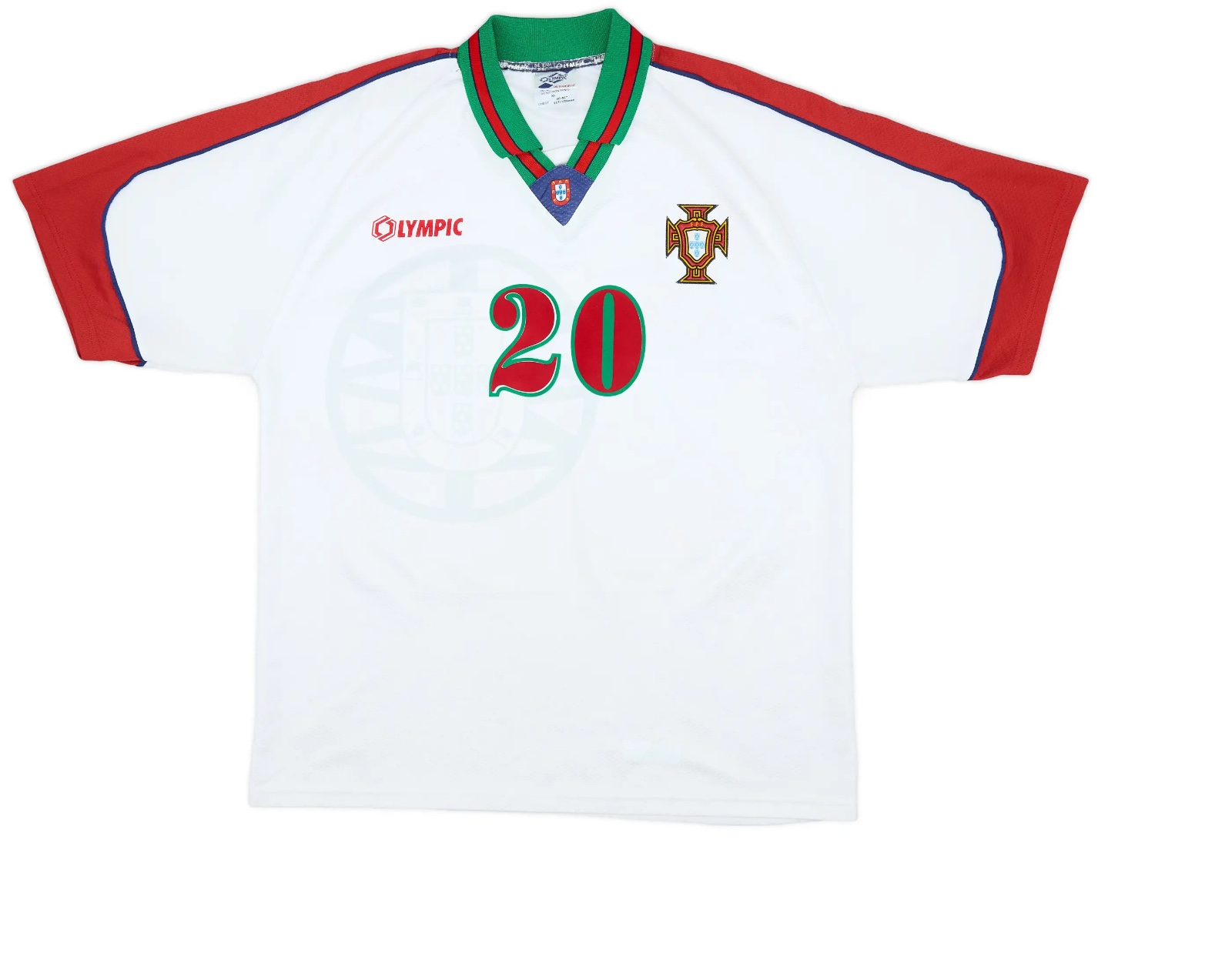 Segunda equipación de Portugal 1996