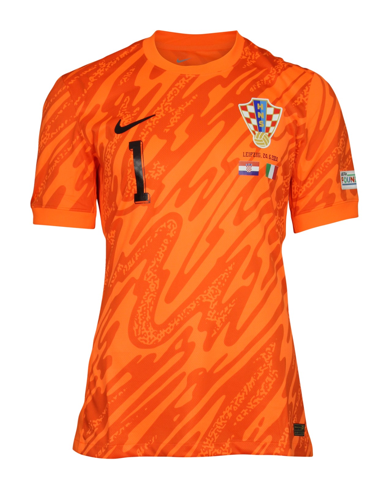Equipación de portero de Croacia 2024