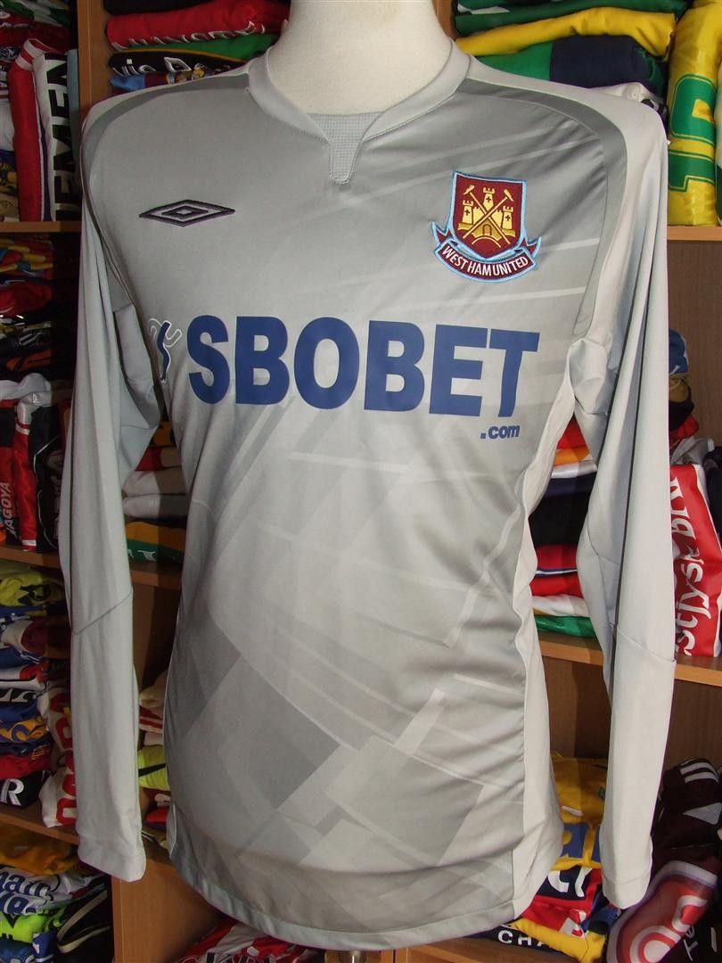 Equipación de portero de West Ham United 09-10