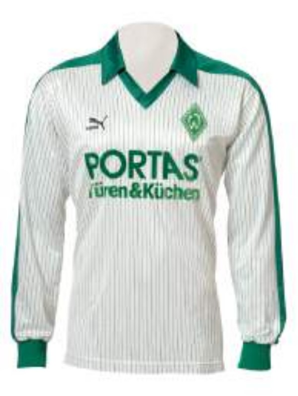 Primera equipación de Werder Bremen 86-87