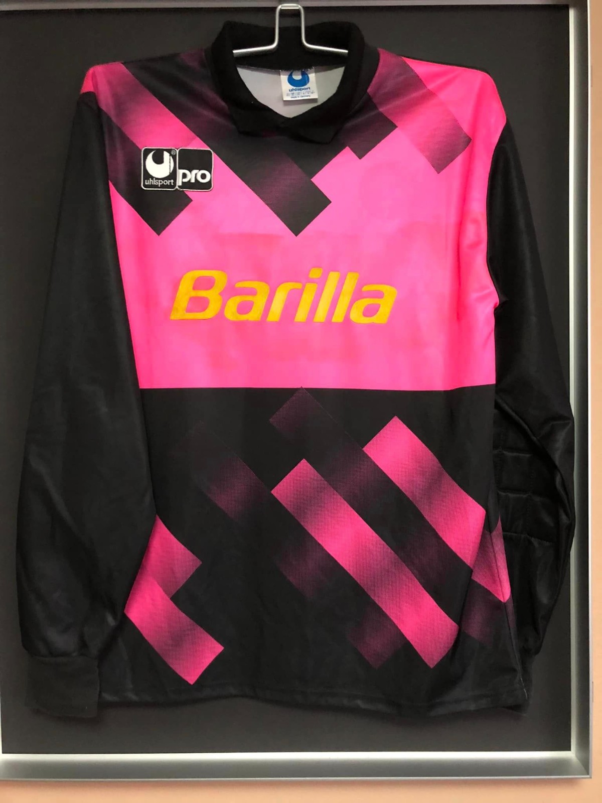 Equipación de portero de Roma 91-92