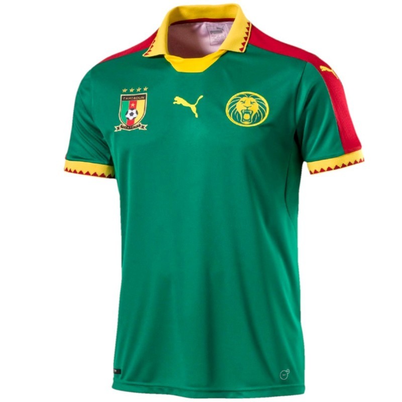 Primera equipación de Camerún 2017
