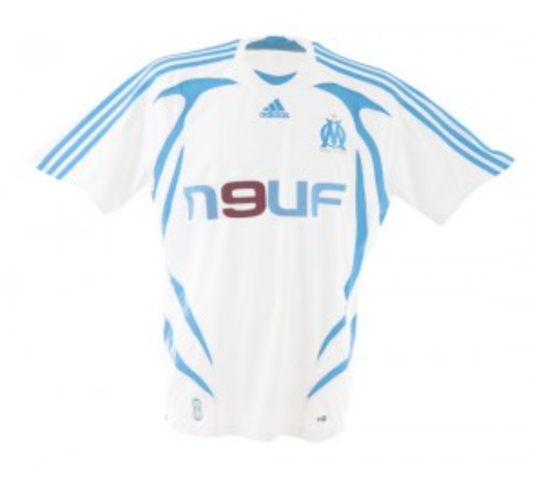 Primera equipación de Olympique de Marsella 07-08