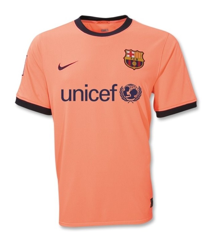 Segunda equipación de Barcelona 09-10