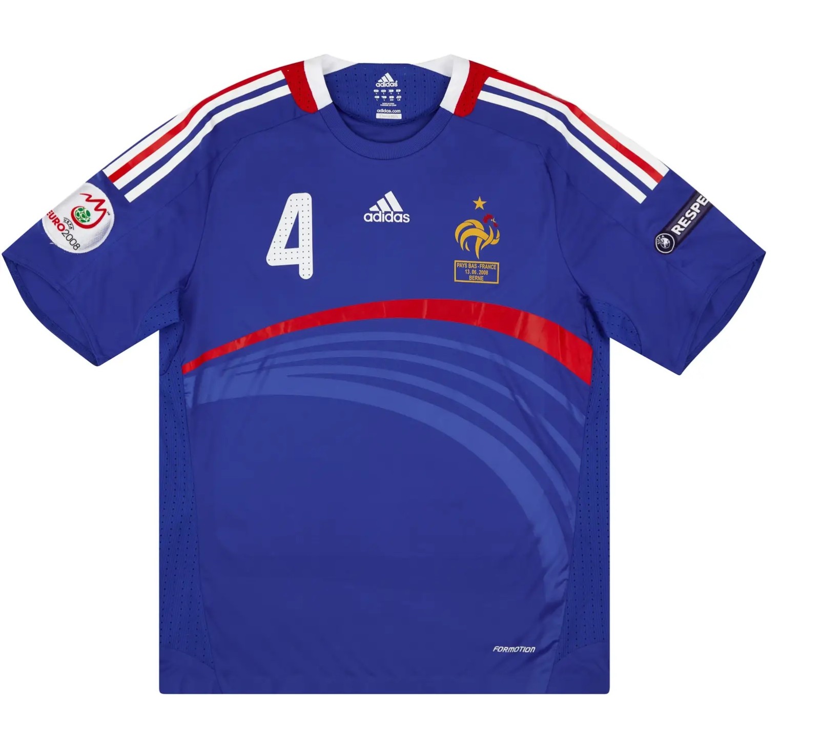 Primera equipación de Francia 2008
