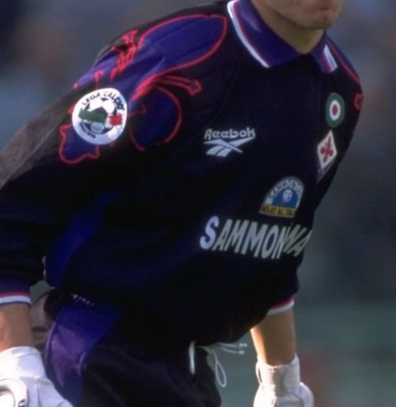 Equipación de portero de Fiorentina 96-97