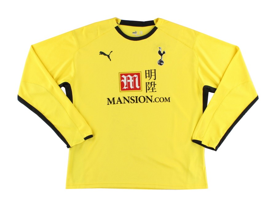 Equipación de portero de Tottenham 08-09