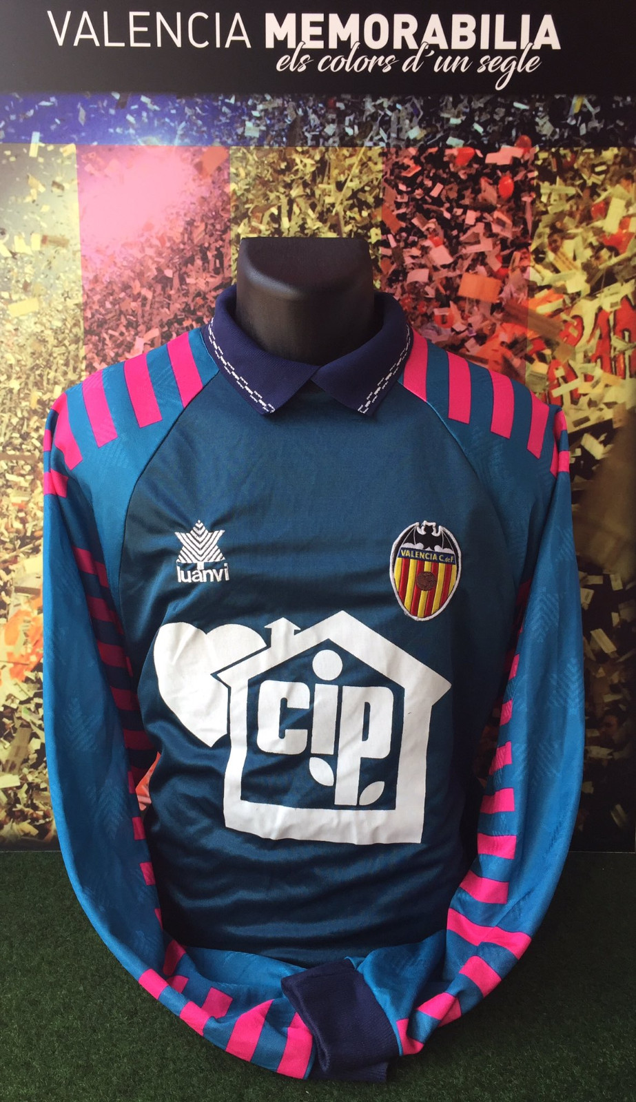 Equipación de portero de Valencia 94-95