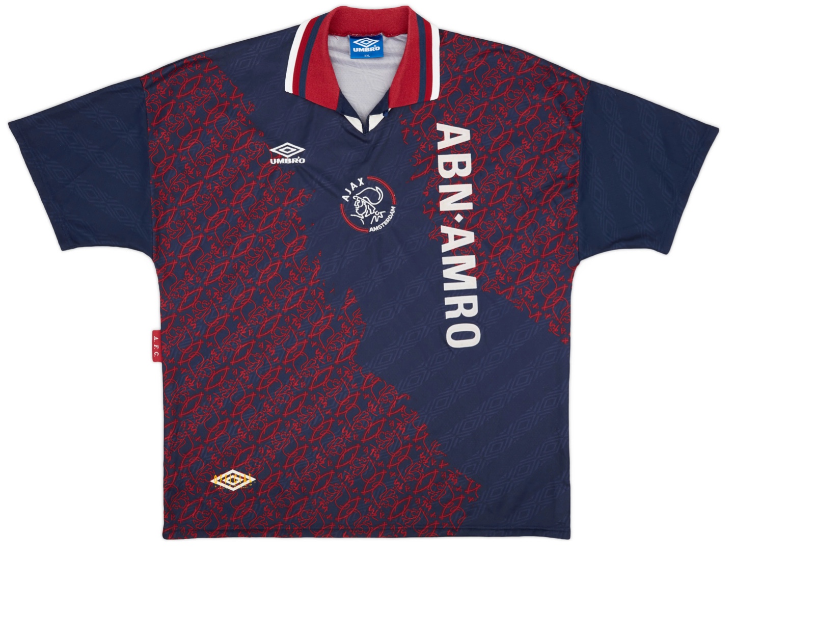 Segunda equipación de Ajax 94-95