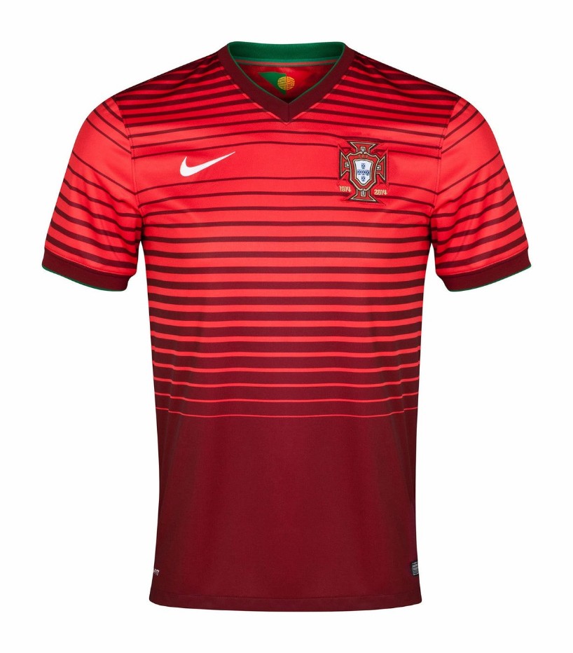 Primera equipación de Portugal 2014