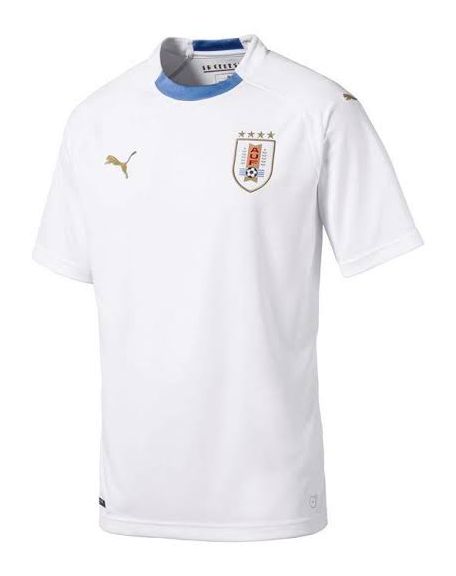 Segunda equipación de Uruguay 2018