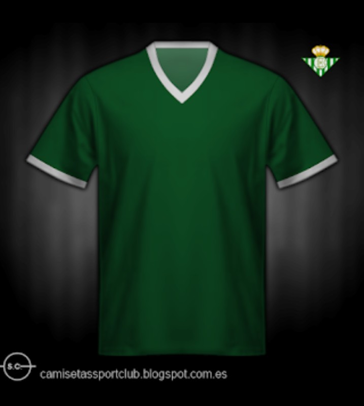 Segunda equipación de Real Betis 74-75
