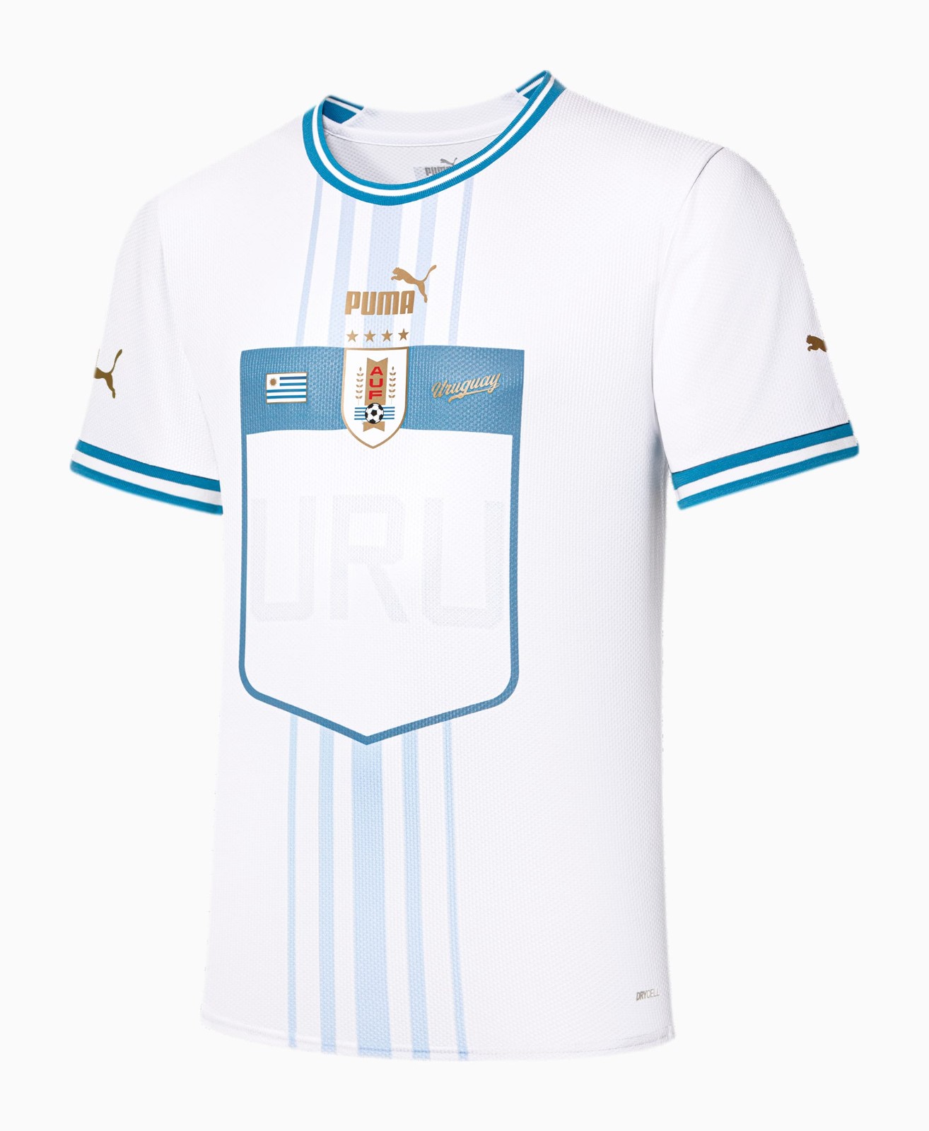 Segunda equipación de Uruguay 2022