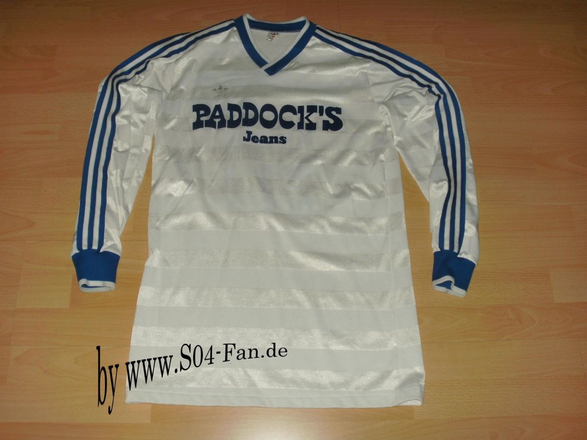 Segunda equipación de Schalke 04 85-86