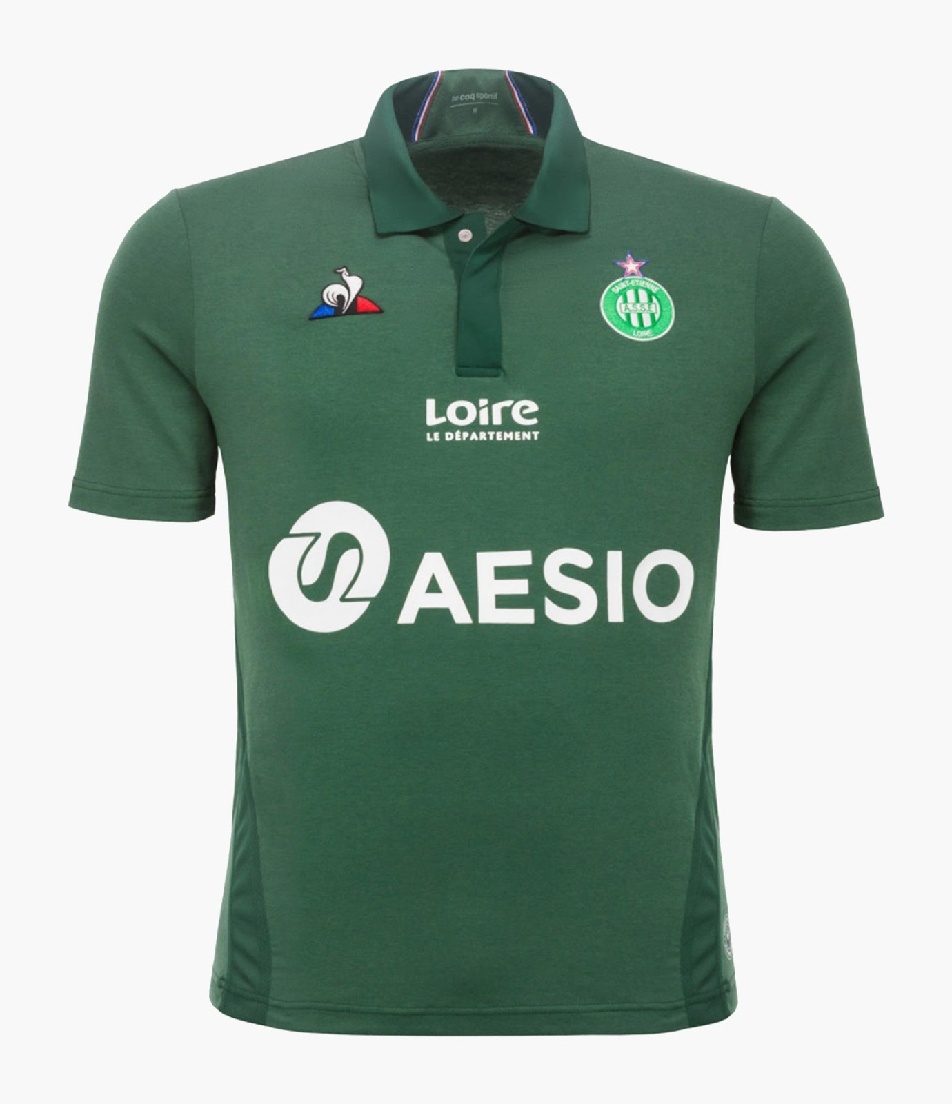 Primera equipación de Saint-Étienne 18-19