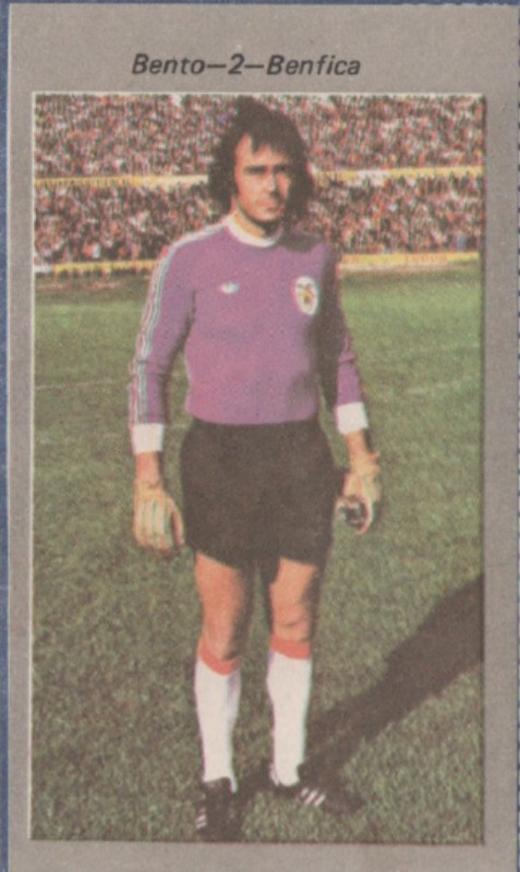 Equipación de portero de Benfica 76-77