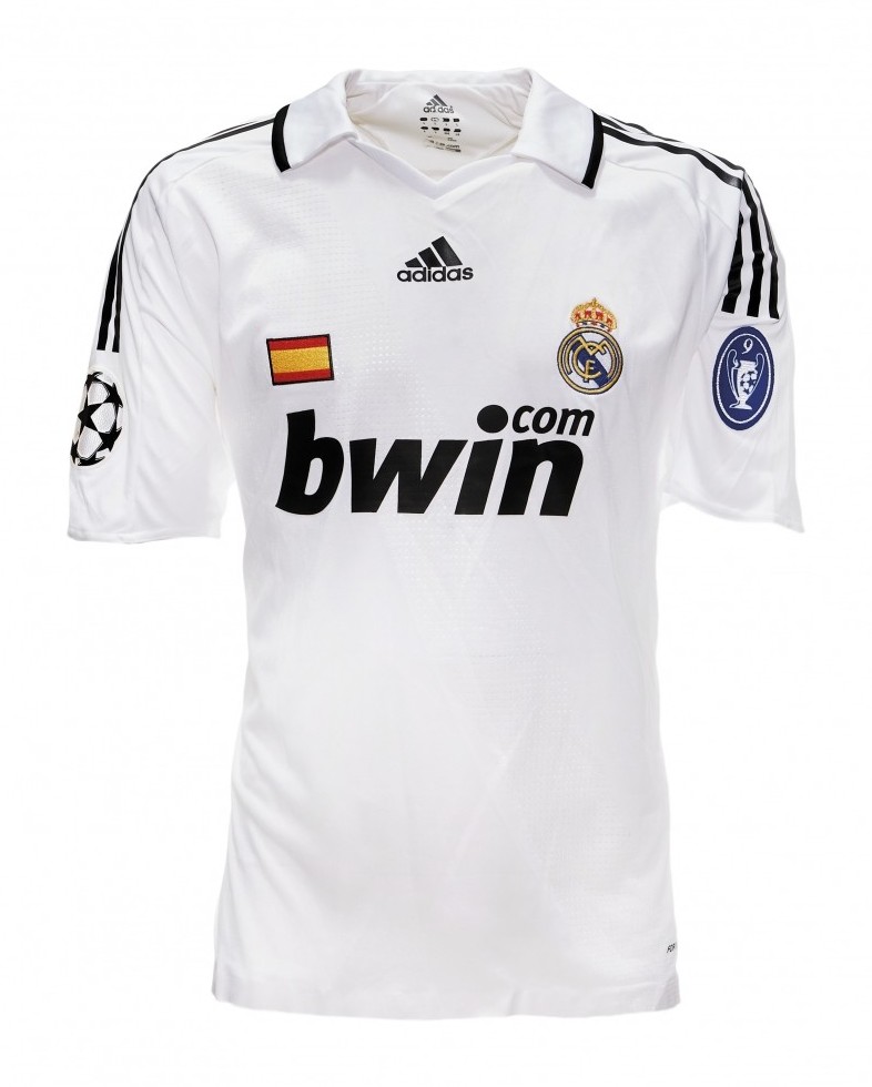 Equipación especial de Real Madrid 08-09