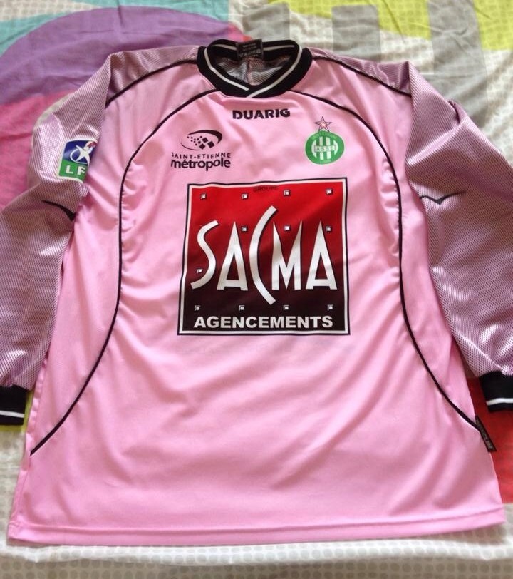 Equipación de portero de Saint-Étienne 03-04