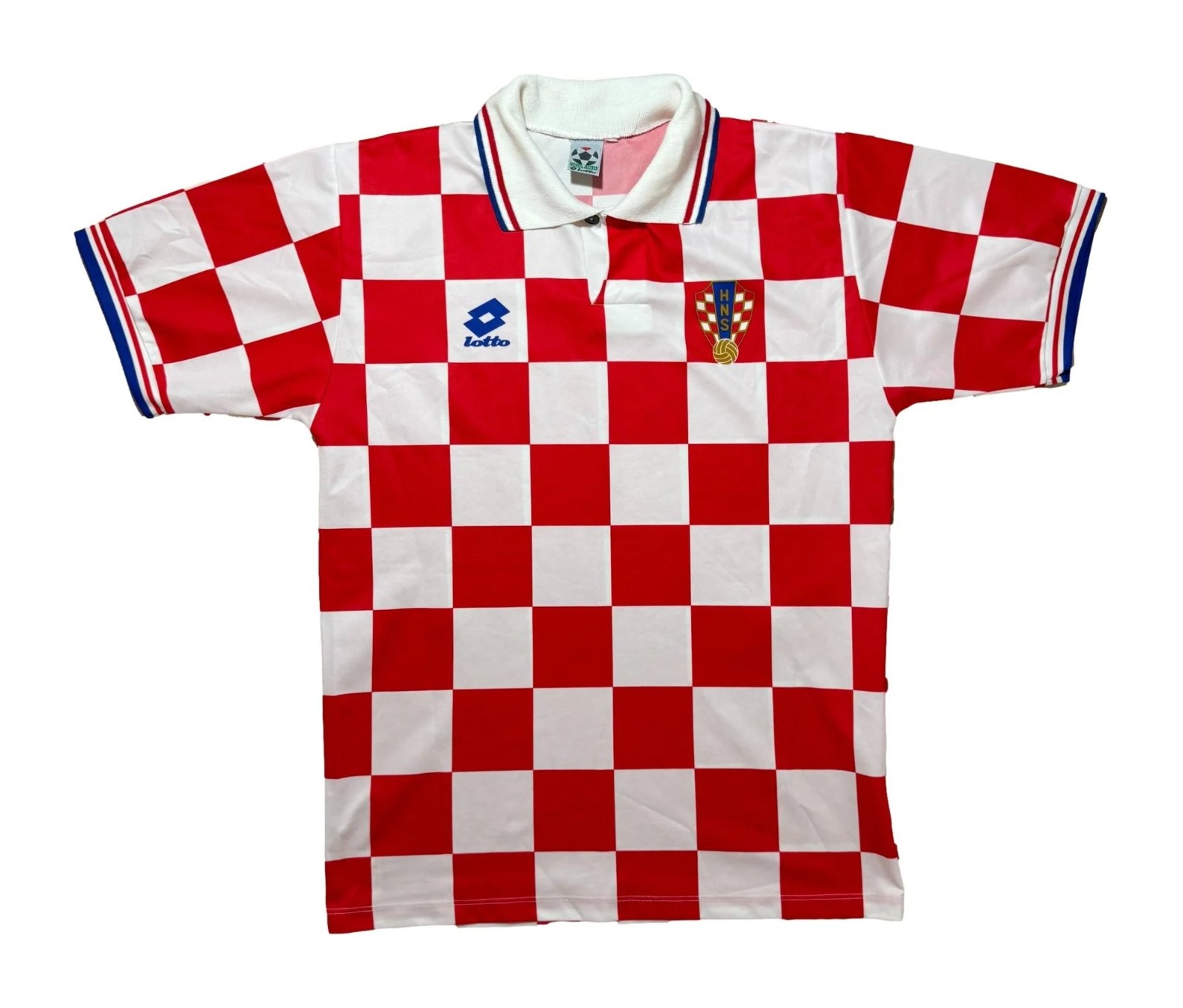 Primera equipación de Croacia 1996
