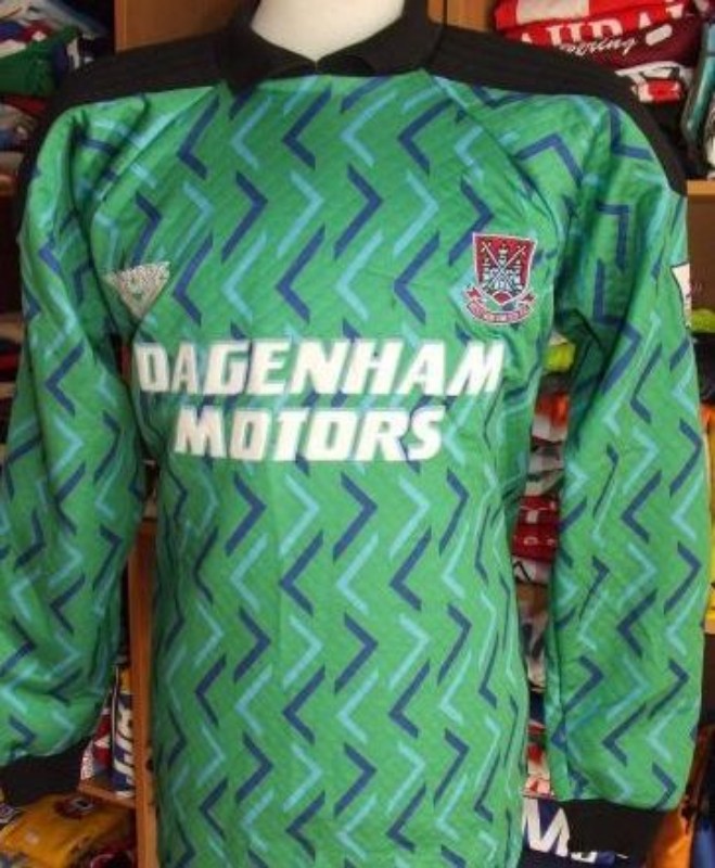 Equipación de portero de West Ham United 94-95
