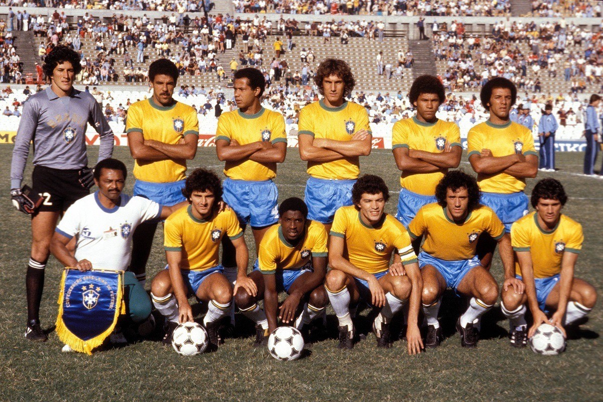 Primera equipación de Brasil 1981