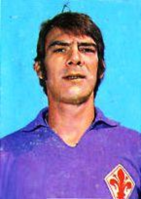 Primera equipación de Fiorentina 71-72