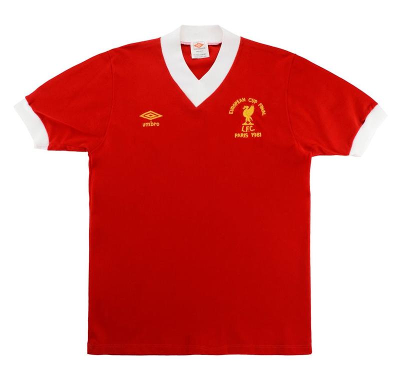 Equipación especial de LiverpoolFC 80-81