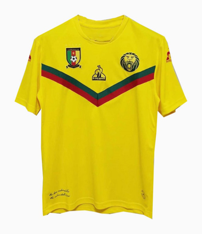 Segunda equipación de Camerún 2021