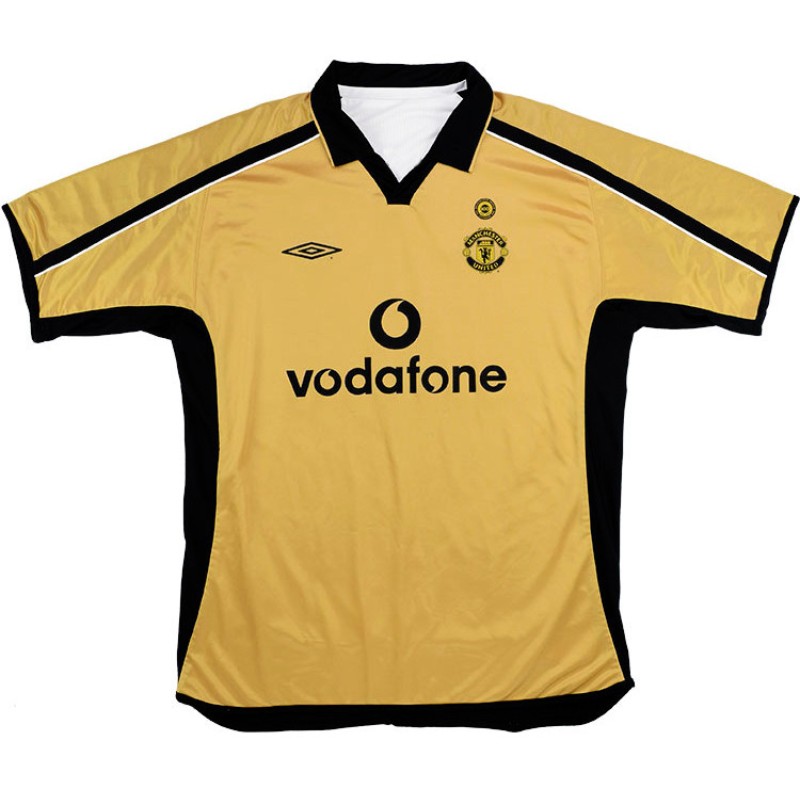 Tercera equipación de Manchester United 01-02