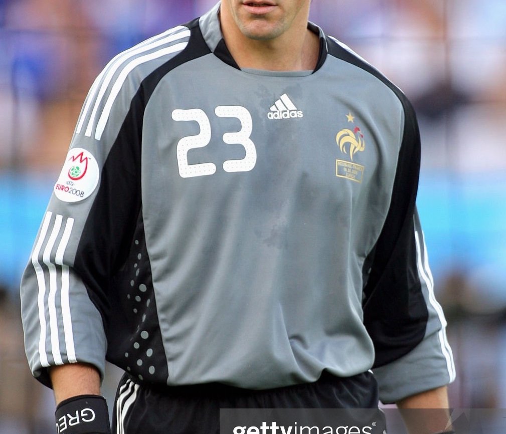 Equipación Portero de Francia 2008