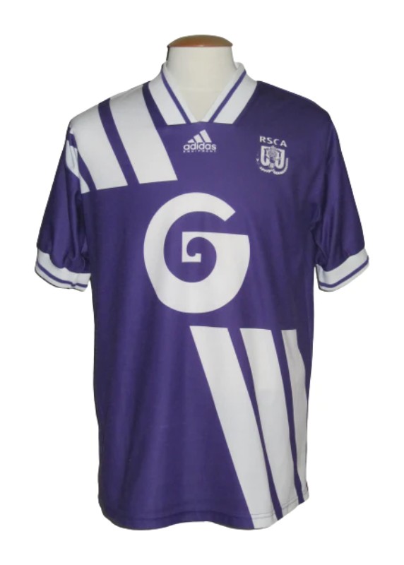 Segunda equipación de Anderlecht 93-94