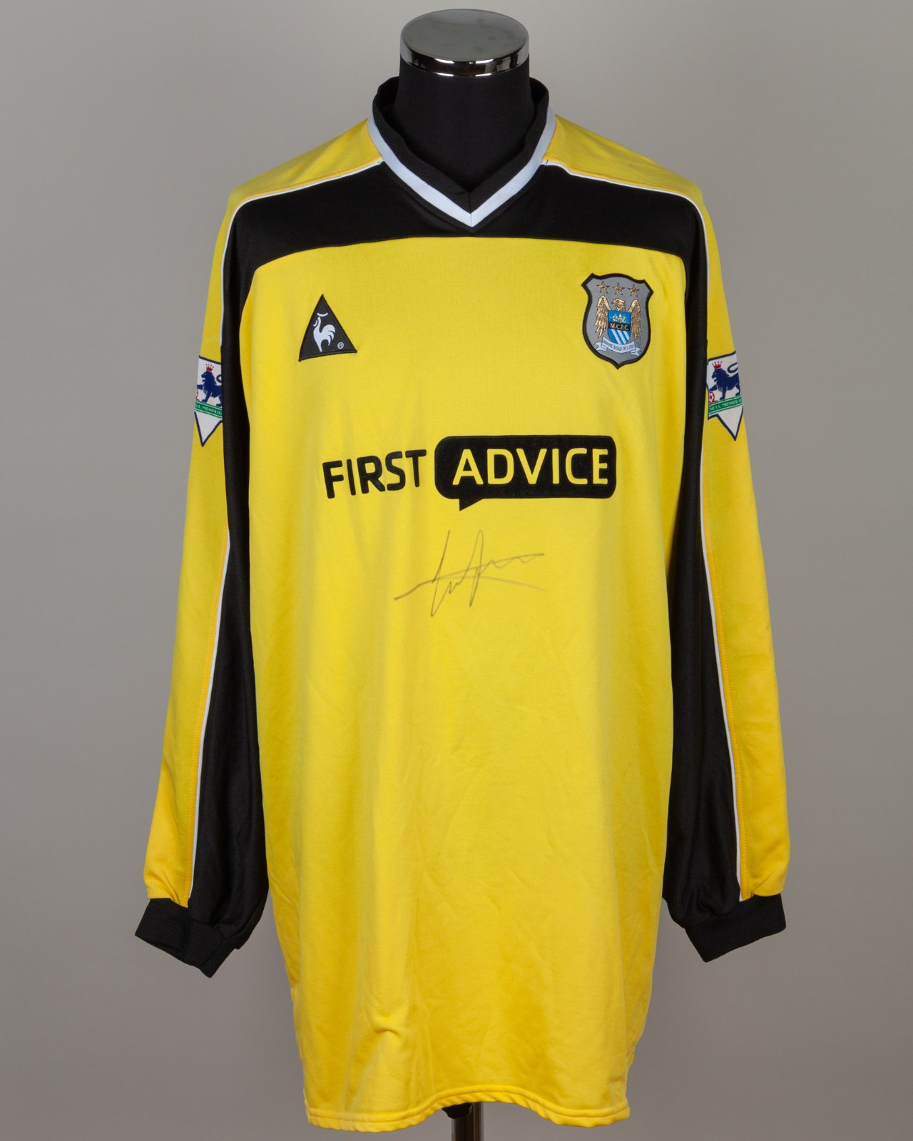 Equipación de portero de Man City 02-03